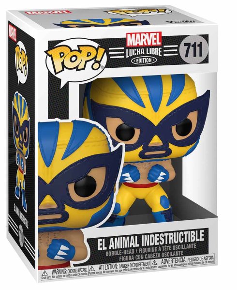 részlet Funko POP! Marvel: Luchadores - Wolverine