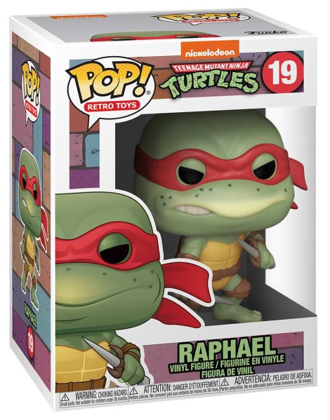 részlet Funko POP! Retro Toys S2: TMNT- Raphael