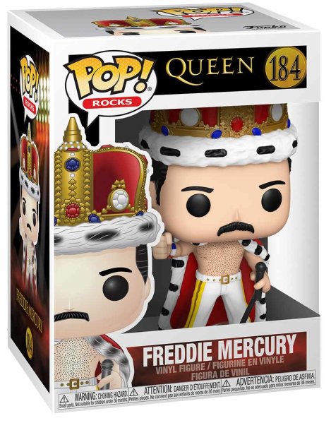 részlet Funko POP! Rocks: Freddie Mercury King