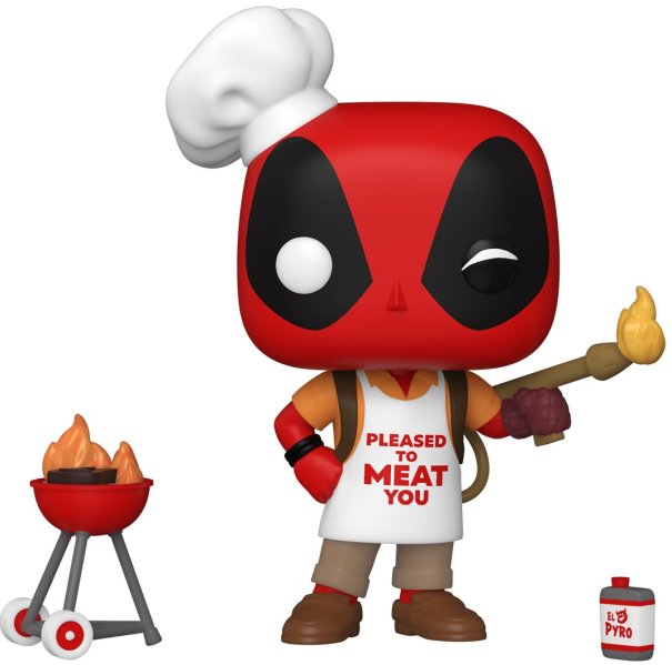 részlet Funko POP! Marvel: Deadpool 30th - Backyard Griller Deadpool