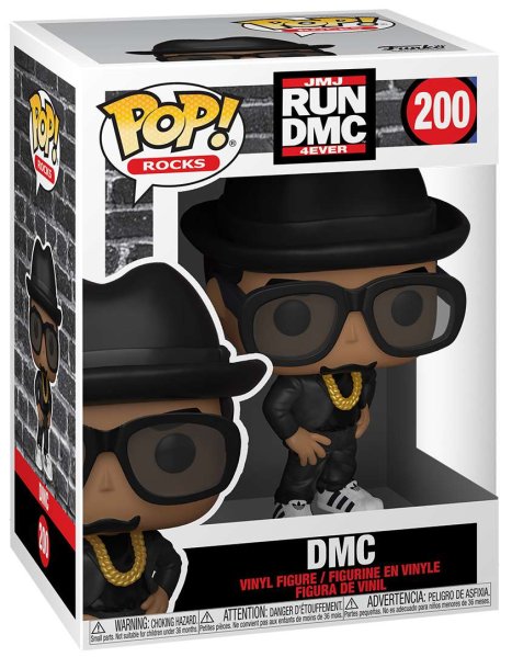 részlet Funko POP! Rocks: Run-DMC - DMC