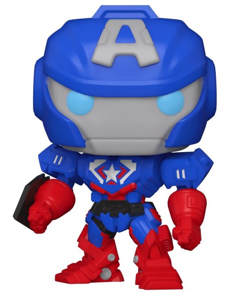 részlet Funko POP! Marvel: Marvel Mech - Cap. America