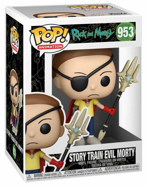 részlet Funko POP! Animation: Rick & Morty - Evil Morty