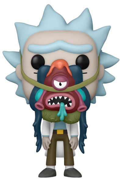 részlet Funko POP! Animation: Rick & Morty - Rick w/ Glorzo