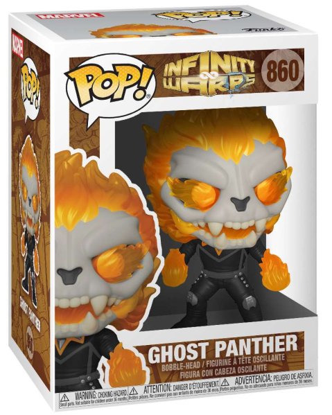 részlet Funko POP! Marvel: Infinity Warps - Ghost Panther