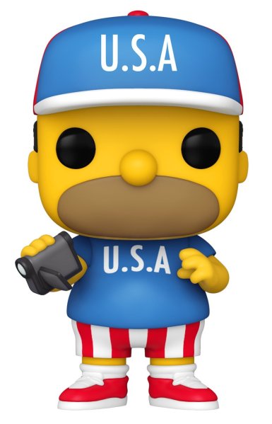részlet Funko POP! Animation: Simpsons S6 - USA Homer