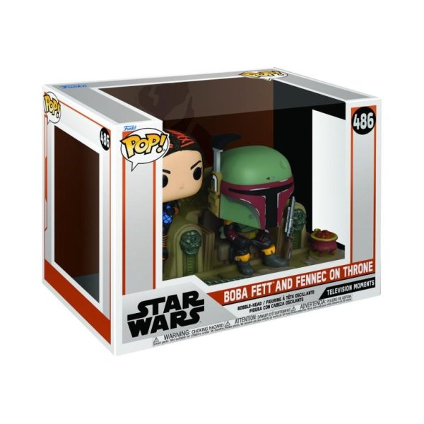 részlet Funko POP! Moment: SW The Mandalorian S7 - Boba Fett & Fennec Shand