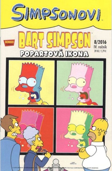 részlet SIMPSONOVI komiks - různé