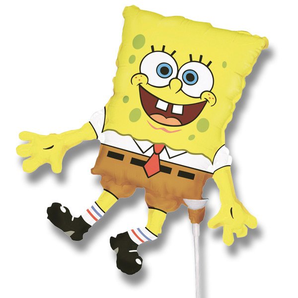 részlet Mini foliový balónek - SpongeBob