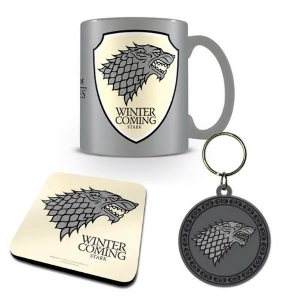 részlet Game Of Thrones - Stark dárkový set