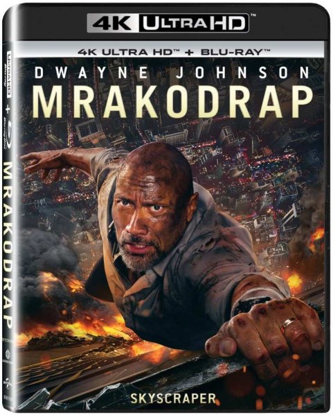részlet Mrakodrap (4K Ultra HD) - UHD Blu-ray + Blu-ray (2 BD) SK obal