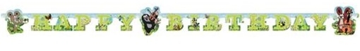 részlet Párty nápis: HAPPY BIRTHDAY - Krteček 180x15cm