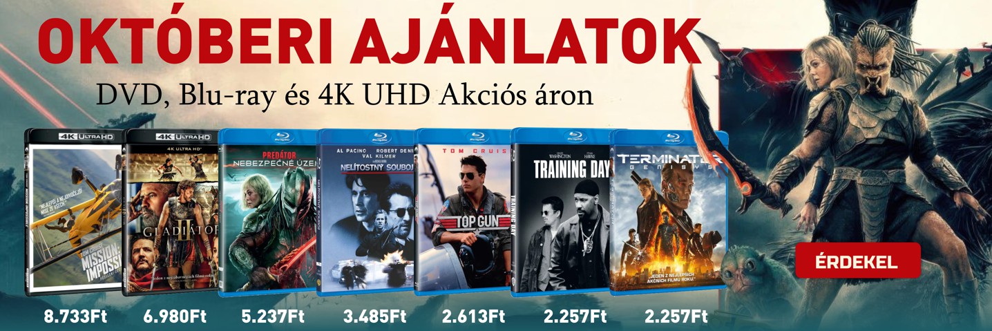 Októberi ajánlatok