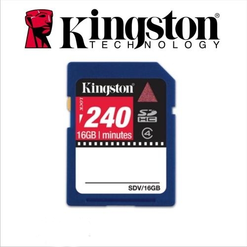 detail Kingston 16GB Secure Digital SDHC videokártya