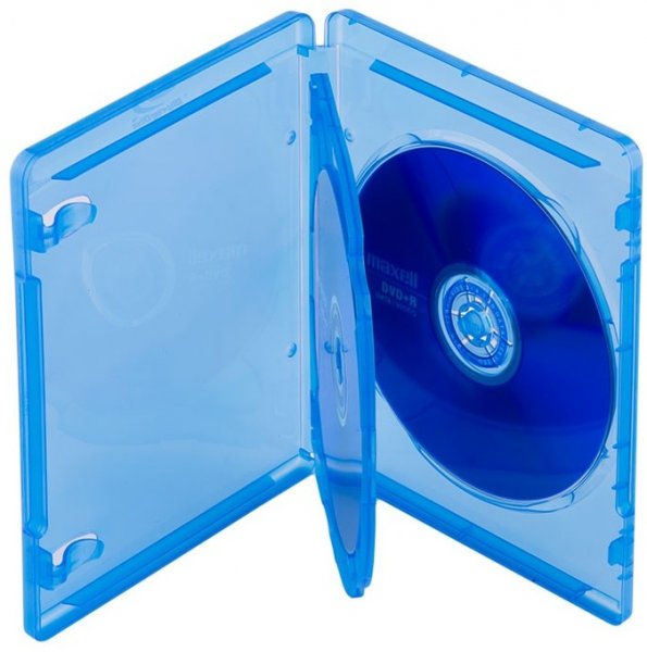 detail Blu-ray doboz 3 lemezhez - kék