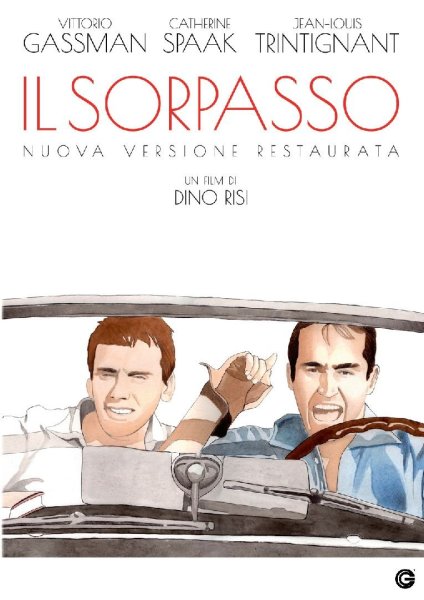 detail Il sorpasso (Sváteční vyjížďka) restaurovaná verze - DVD (bez CZ podpory)