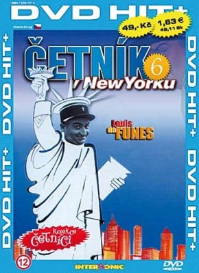 Četník v New Yorku 6 - DVD pošetka