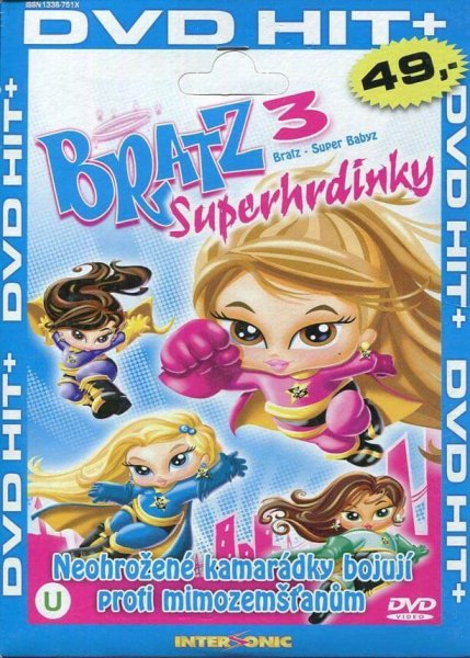 detail Bratz 3: Superhrdinky - DVD pošetka