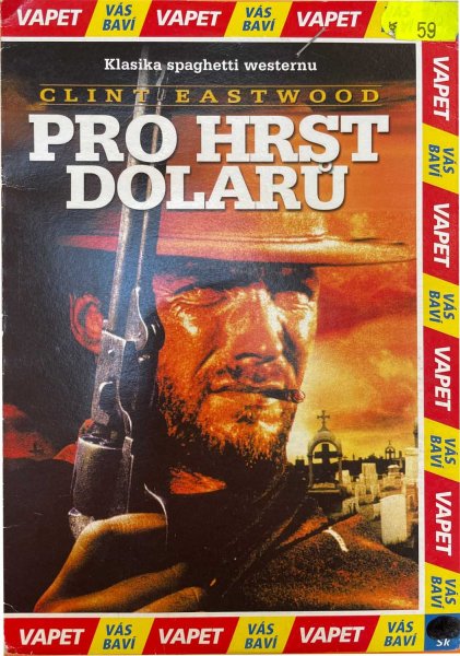detail Pro hrst dolarů - DVD pošetka