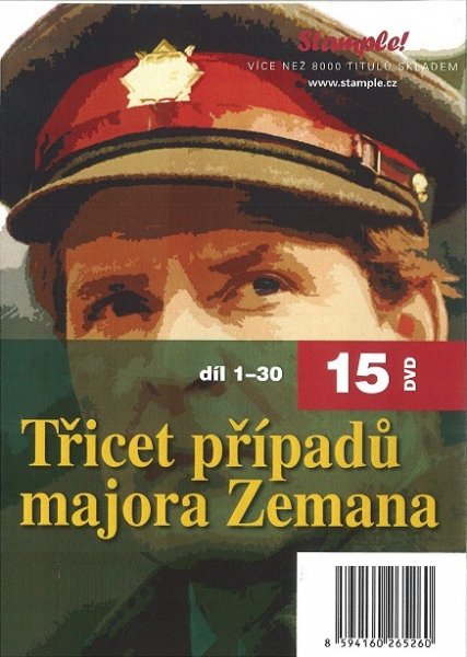 detail 30 případů majora Zemana - komplet - 15 DVD (pošetky)