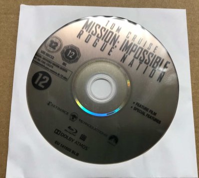 Mission: Impossible 5 - Národ grázlů - Blu-ray bez CZ - outlet