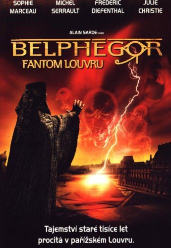 Belphégor - A Louvre fantomja - DVD papírborító