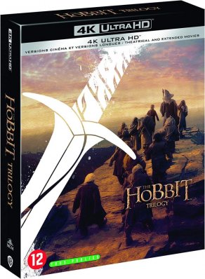 Hobit filmová trilogie: Prodloužená a kinová verze - 4K UHD BD (bez CZ)