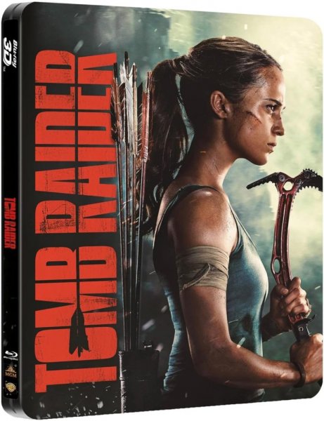 detail Tomb Raider - Blu-ray 3D + 2D (2BD) Steelbook