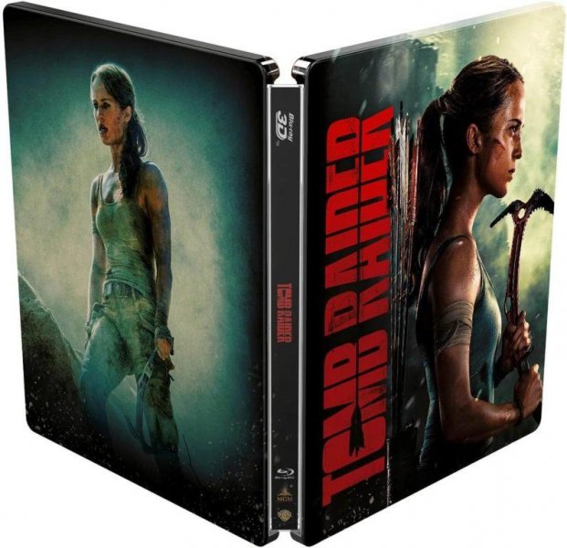 detail Tomb Raider - Blu-ray 3D + 2D (2BD) Steelbook