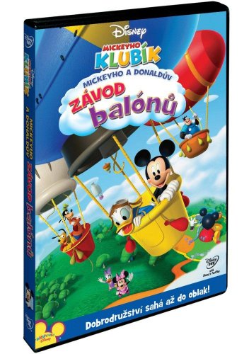 Mickey Egér játszótere - Mickey és Donald nagy léghajóversenye - DVD
