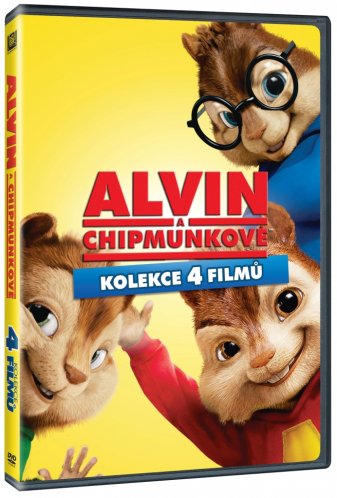 Alvin és a mókusok 1-4 gyűjtemény - 4DVD