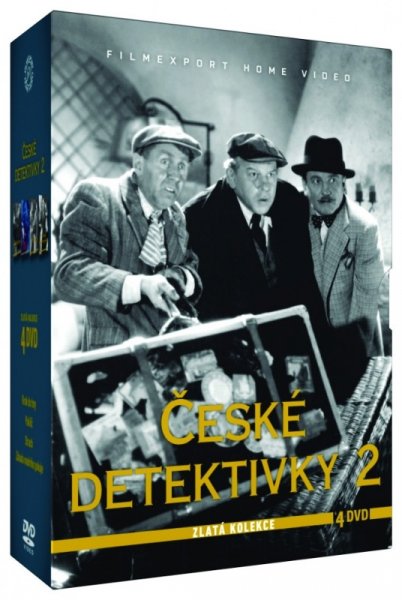 detail České detektivky 2 - Zlatá kolekce - 4DVD