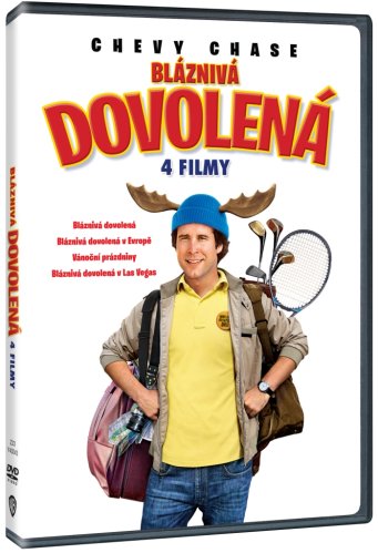 Chevy Chase - Családi vakáció - gyűjtemények 1-4 - 4DVD