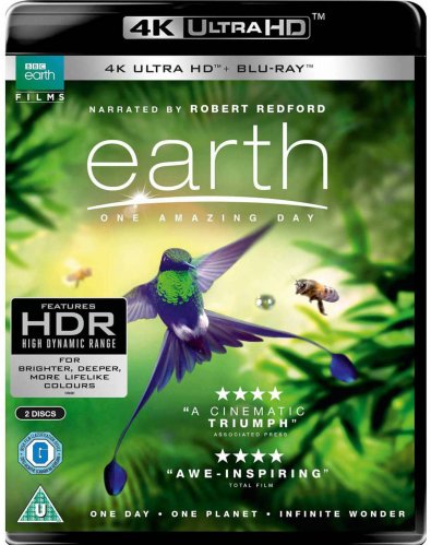 Earth: One Amazing Day - 4K Ultra HD Blu-ray + Blu-ray