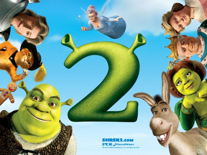 detail Shrek 2. - Blu-ray