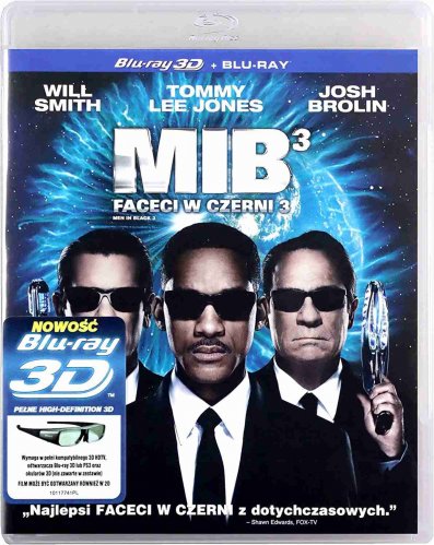 Men in Black - Sötét zsaruk 3. - Blu-ray 3D + 2D