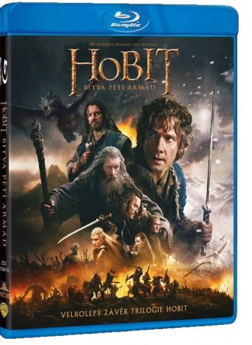 A hobbit: Az öt sereg csatája - Blu-ray