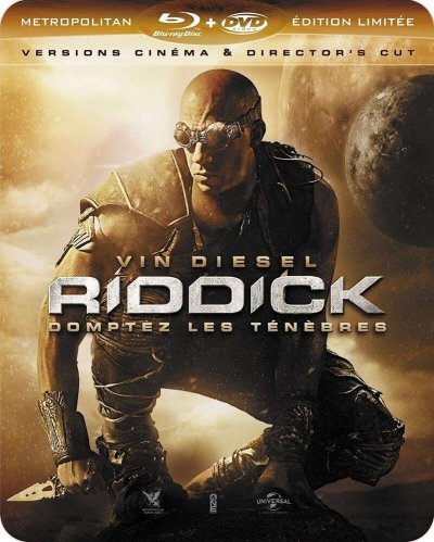 Riddick (bővített változat) - Blu-ray+DVD Steelbook 