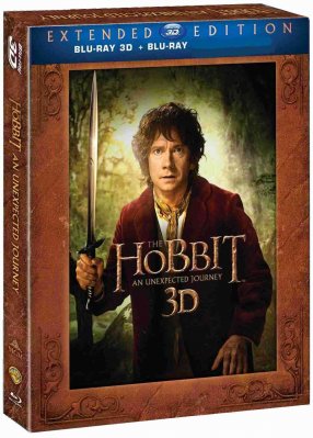 A hobbit: Váratlan utazás (Prodloužená verze, 5 BD) - Blu-ray 3D + 2D