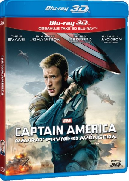 detail Amerika Kapitány: A tél katonája - Blu-ray 3D + 2D