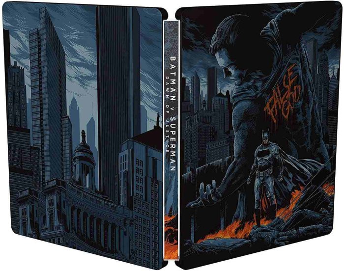 detail Batman vs Superman: Úsvit spravedlnosti - Blu-ray Steelbook Ultimate edition