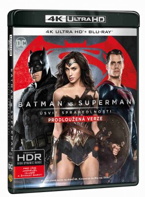 Batman vs Superman: Úsvit spravedlnosti - 4K UHD Blu-ray + Blu-ray (2BD)