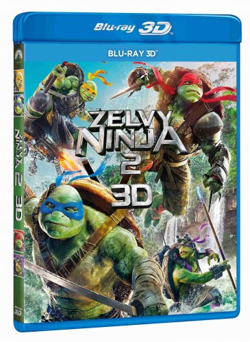 Tini Nindzsa Teknőcök: Elő az árnyékból! - Blu-ray 3D (1BD)