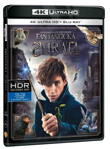 Legendás állatok és megfigyelésük - 4K Ultra HD Blu-ray + Blu-ray (2BD)