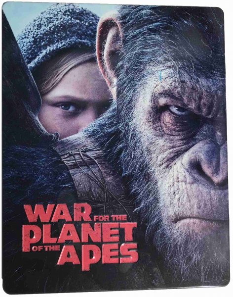detail A majmok bolygója: Háború - 4K Ultra HD Blu-ray Steelbook