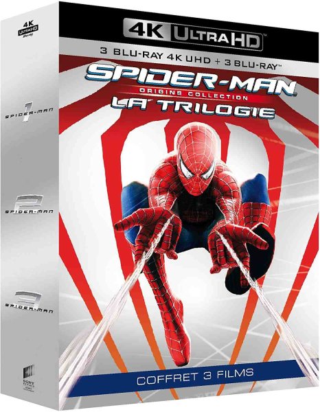 detail Spider-Man 1-3 kolekce 4K Ultra HD + Blu-ray