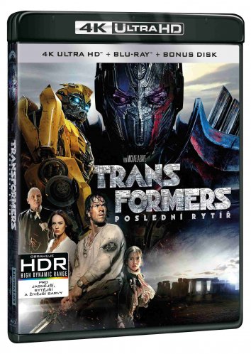 Transformers: Az utolsó lovag - UHD Blu-ray + Blu-ray + bonus (3 BD)