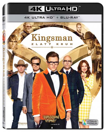 Kingsman: Az aranykör - 4K Ultra HD Blu-ray + Blu-ray (2 BD)