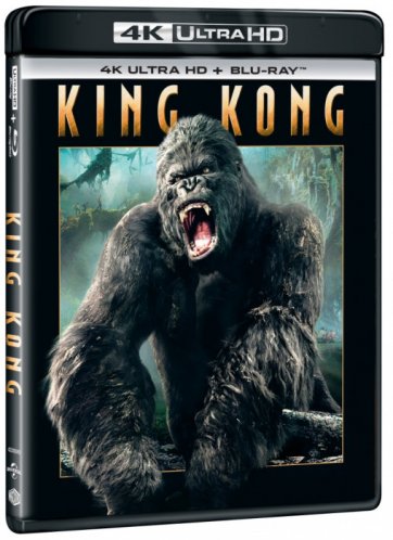 King Kong (2005) - 4K Ultra HD Blu-ray + Blu-ray (2BD, bővített változat)