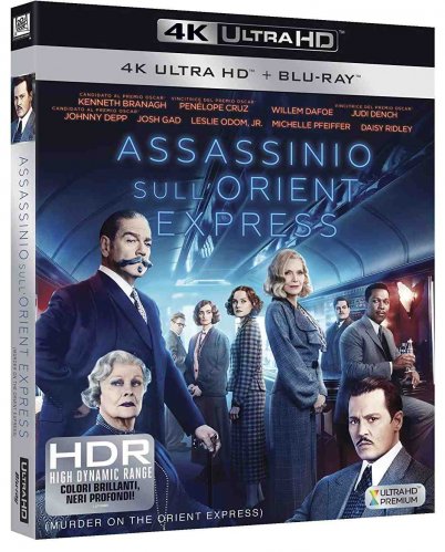 Gyilkosság az Orient expresszen (2017) - 4K Ultra HD Blu-ray